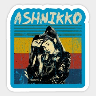 Vintage Ashnikko Sticker